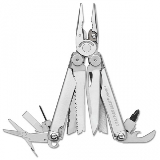 Мультитул Leatherman WAVE PLUS, синтетический чехол, карт. коробка (832524) - фото Мультитул Leatherman WAVE PLUS, синтетический чехол, карт. коробка (832524) - фото - інтернет-магазин електроніки та побутової техніки TTT