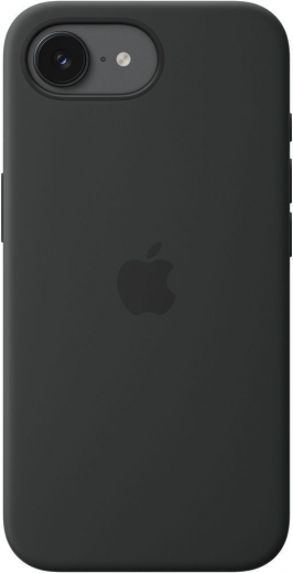Панель Apple Silicone Case with MagSafe для Apple iPhone 17e (MHWD4ZM/A) Black - фото - інтернет-магазин електроніки та побутової техніки TTT