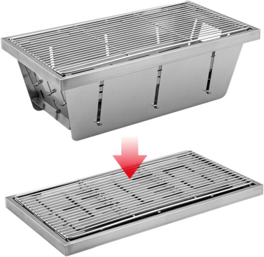 Гриль складной Naturehike Foldable Mini Picnic BBQ Grill NH20CJ006 (6927595767672) - фото - интернет-магазин электроники и бытовой техники TTT