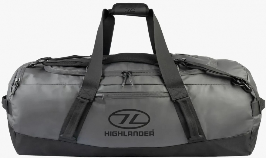 Дорожная сумка Highlander водозащитная Hauler Duffel 120L (DB135-DGY) Dark Grey  - фото - интернет-магазин электроники и бытовой техники TTT