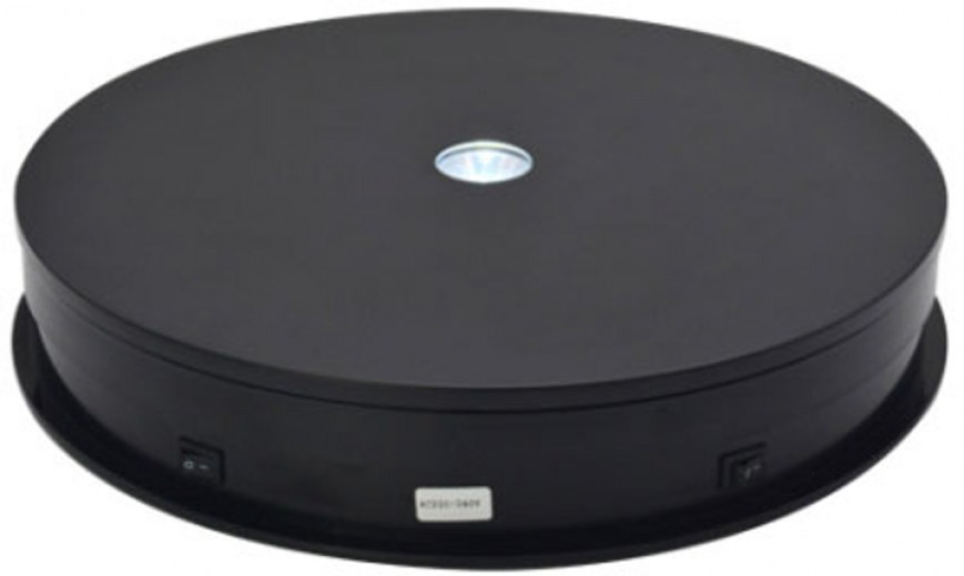 Поворотний стіл Puluz для предметного знімання з підсвіткою 30 см (EDA1759202A) - фото - інтернет-магазин електроніки та побутової техніки TTT