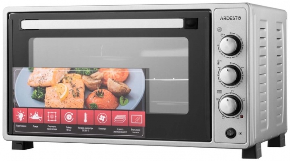 Электрическая печь Ardesto MEO-N48RCGR - фото - интернет-магазин электроники и бытовой техники TTT