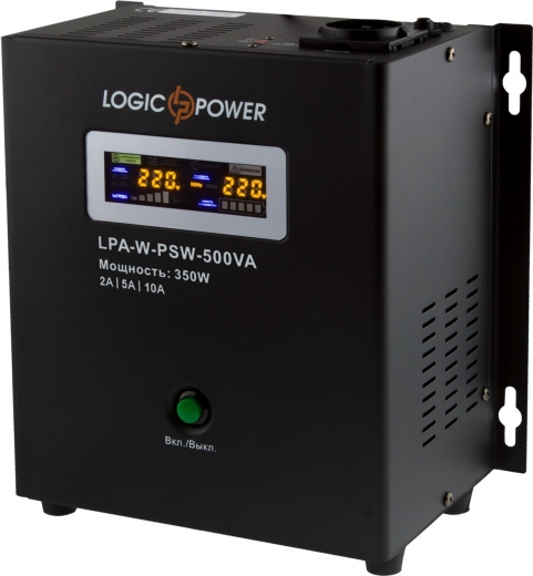 ИБП LogicPower LPA-W-PSW-500VA (350 Вт) 2A/5A/10A 12В (LP7145) - фото ИБП LogicPower LPA-W-PSW-500VA (350 Вт) 2A/5A/10A 12В (LP7145) - фото - интернет-магазин электроники и бытовой техники TTT