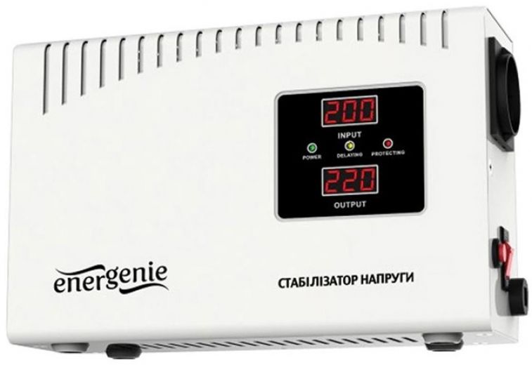 Стабілізатор напруги EnerGenie 1000 ВА (EG-AVR-DW1000-01) - фото - інтернет-магазин електроніки та побутової техніки TTT