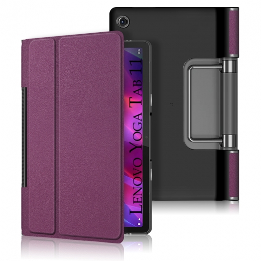 Чехол-книжка BeCover Smart Case для Lenovo Yoga Tab 11 YT-706F (707292) Purple - фото Чехол-книжка BeCover Smart Case для Lenovo Yoga Tab 11 YT-706F (707292) Purple - фото - интернет-магазин электроники и бытовой техники TTT