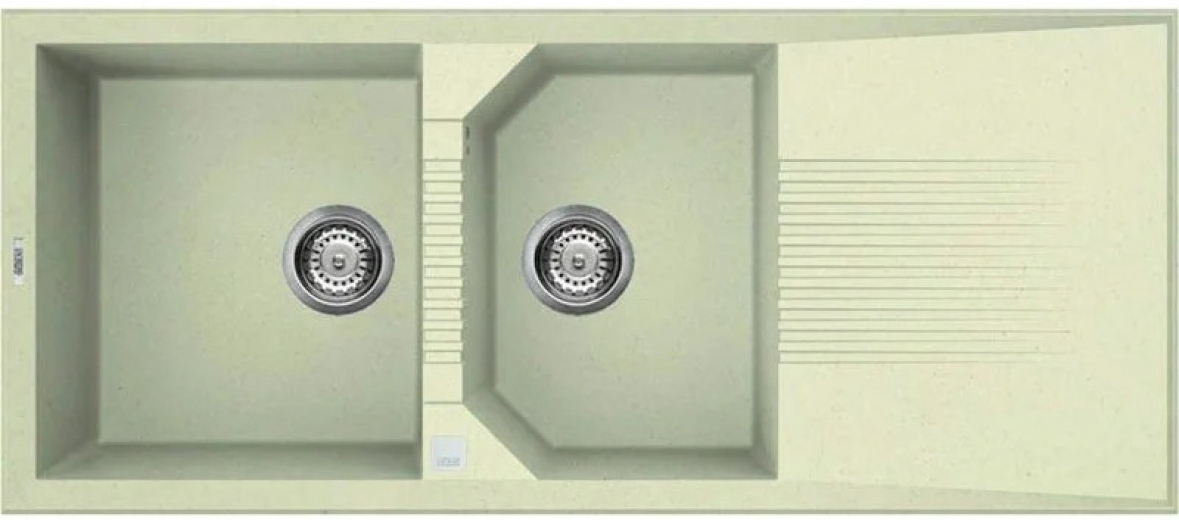 Кухонная мойка Elleci Tekno 500 bianco antico 62  - фото - интернет-магазин электроники и бытовой техники TTT
