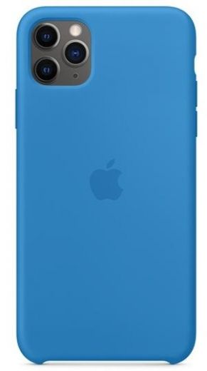 Панель Apple Silicone Case для iPhone 11 Pro Max Surf Blue (MY1J2) - фото - інтернет-магазин електроніки та побутової техніки TTT