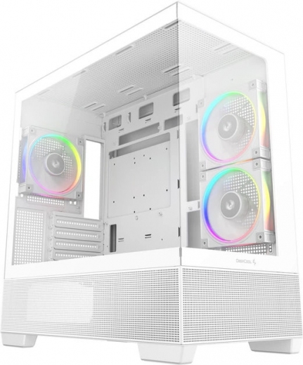 Корпус DeepCool CG380 3F (R-CG380-WHAGM3-G) White  - фото - інтернет-магазин електроніки та побутової техніки TTT