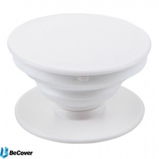 Автотримач для смартфона BeCover PopSockets Stand + PopSockets Mount White (BC_701682) - фото - інтернет-магазин електроніки та побутової техніки TTT