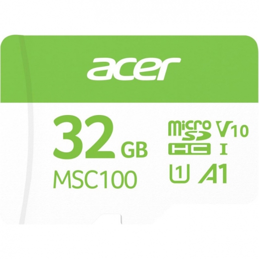 Карта памяти Acer MCS100 32GB UHS-I U3 V30 A1 Class 10 (BL.9BWWA.335) - фото - интернет-магазин электроники и бытовой техники TTT