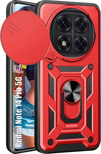 Панель BeCover Military для Xiaomi Redmi Note 14 Pro 5G (713096) Red - фото Панель BeCover Military для Xiaomi Redmi Note 14 Pro 5G (713096) Red - фото - интернет-магазин электроники и бытовой техники TTT