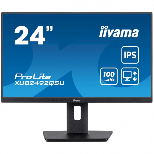 Монітор Iiyama ProLite XUB2492QSU-B1 - фото Монітор Iiyama ProLite XUB2492QSU-B1 - фото - інтернет-магазин електроніки та побутової техніки TTT