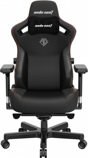 Кресло геймерское Anda Seat Kaiser 3 Size XL (AD12YDC-XL-01-B-PV/C) Black - фото - интернет-магазин электроники и бытовой техники TTT