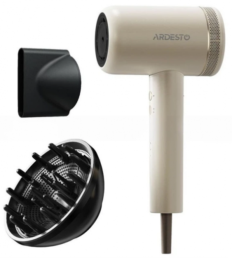 Фен Ardesto Pearl Cream HD-Y702PERL - фото - інтернет-магазин електроніки та побутової техніки TTT