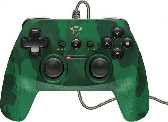 Геймпад Trust GXT 540C Yula Wired Camo Edition (23291) - фото - интернет-магазин электроники и бытовой техники TTT