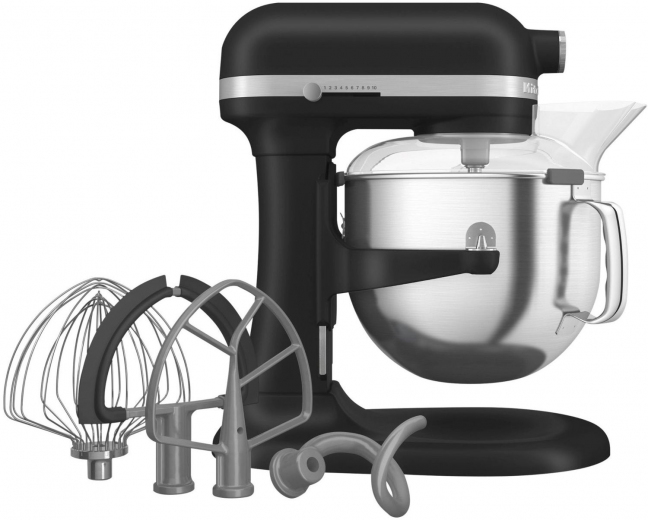 Планетарный миксер KitchenAid Artisan 5KSM70SHXEBK - фото Планетарный миксер KitchenAid Artisan 5KSM70SHXEBK - фото - интернет-магазин электроники и бытовой техники TTT