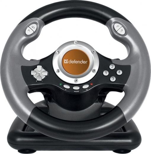 Проводной руль Defender Challenge Mini LE PC (64351) Black - фото Проводной руль Defender Challenge Mini LE PC (64351) Black - фото - интернет-магазин электроники и бытовой техники TTT