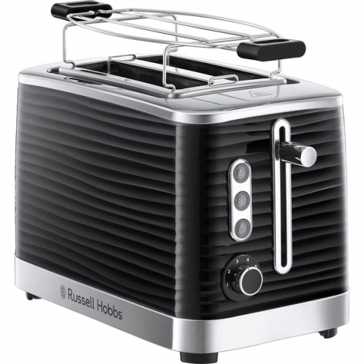 Тостер RUSSELL HOBBS Inspire 24371-56 Black - фото - интернет-магазин электроники и бытовой техники TTT