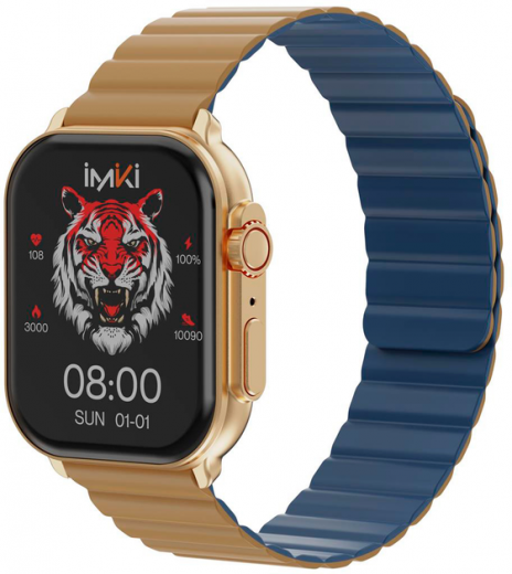 Смарт-часы iMiki SF1 Gold Magnetic Strap - фото Смарт-часы iMiki SF1 Gold Magnetic Strap - фото - інтернет-магазин електроніки та побутової техніки TTT