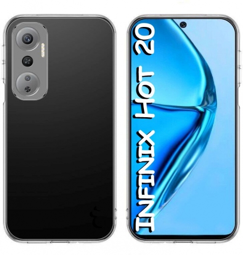 Cиліконовий чохол BeCover для Infinix Hot 20 (X6826B) (708642) Transparancy - фото - інтернет-магазин електроніки та побутової техніки TTT