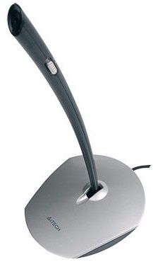 Мікрофон A4Tech MI-10 (4711421771528) Black/Gray - фото - інтернет-магазин електроніки та побутової техніки TTT