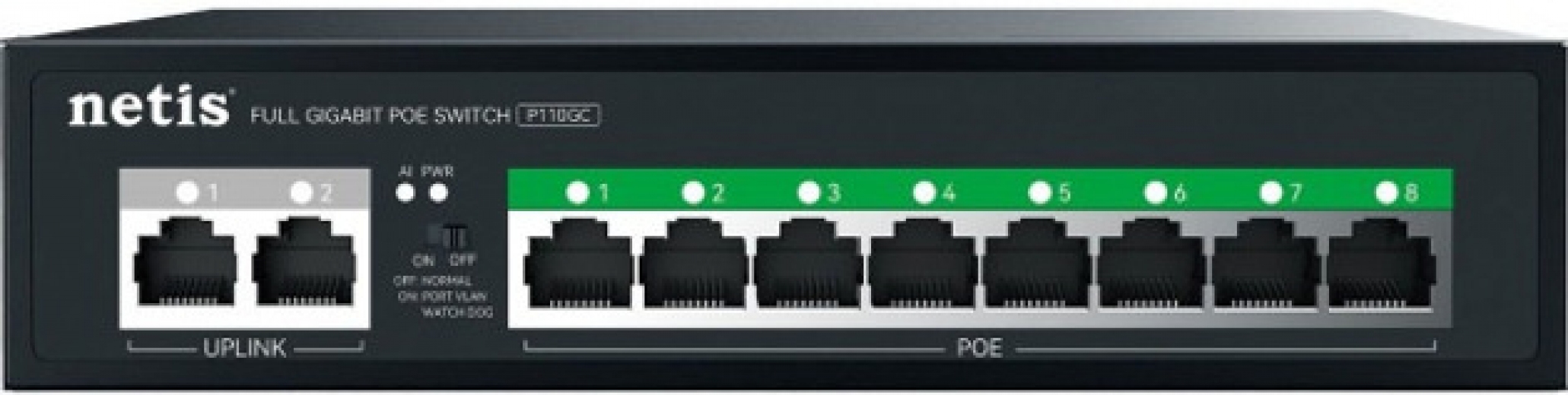 Коммутатор Netis P110GC  - фото - интернет-магазин электроники и бытовой техники TTT