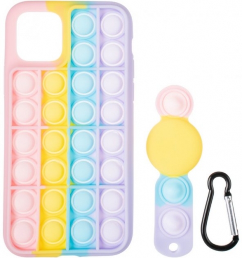 Панель Gelius Antistress Case для Apple iPhone 11 Pro (2099900869969) Rainbow - фото - інтернет-магазин електроніки та побутової техніки TTT