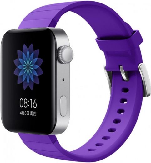 Ремешок BeCover для Xiaomi Mi Watch (704519) Purple  - фото - интернет-магазин электроники и бытовой техники TTT