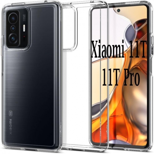 Cиліконовий чохол BeCover для Xiaomi 11T / 11T Pro (707443) Transparancy - фото - інтернет-магазин електроніки та побутової техніки TTT