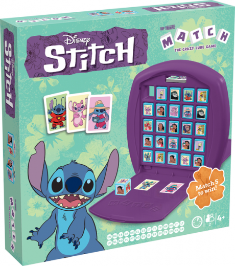 Настольная игра Winning Moves Top Trumps Match: Disney Stitch Лило и Стич (WM04815-ML1-6) - фото - интернет-магазин электроники и бытовой техники TTT