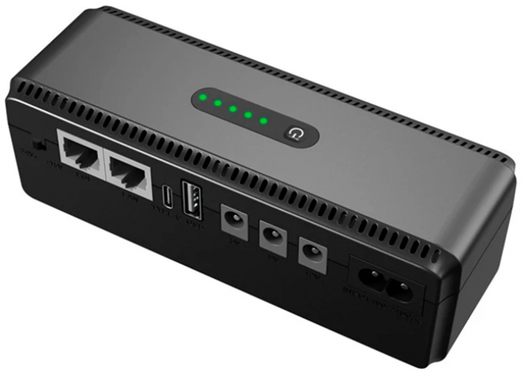 ДБЖ для маршрутизатора Yepo Smart DC-UPS (10400mAh/DC/5-24V/POE) (UA-112485) - фото - інтернет-магазин електроніки та побутової техніки TTT