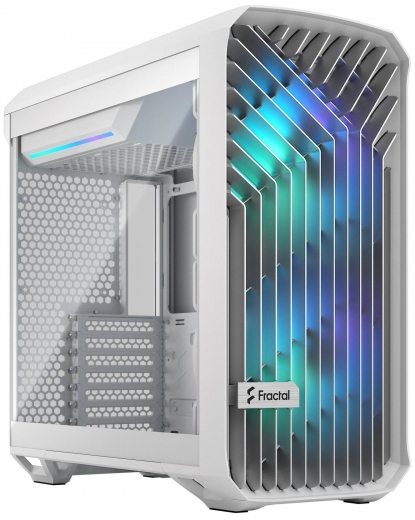Корпус Fractal Design Torrent Compact RGB TG Clear Tint (FD-C-TOR1C-05) White  - фото - интернет-магазин электроники и бытовой техники TTT