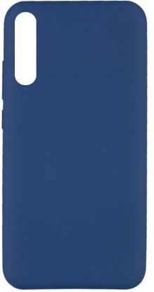 Накладка Silicon case Samsung A505/A50 Navy - фото - інтернет-магазин електроніки та побутової техніки TTT