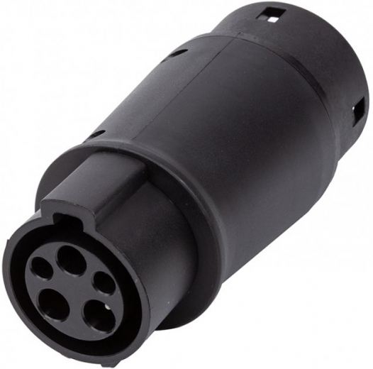 Адаптер HiSmart для электромобиля Type 2 (Female) - Type 1 (Male) (EV200481) - фото Адаптер HiSmart для электромобиля Type 2 (Female) - Type 1 (Male) (EV200481) - фото - интернет-магазин электроники и бытовой техники TTT