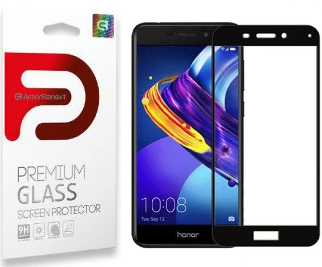 Захисне скло Armorstandart Glass.FS для Honor 6C Pro (ARM51642-GFS-BK) Black - фото - інтернет-магазин електроніки та побутової техніки TTT