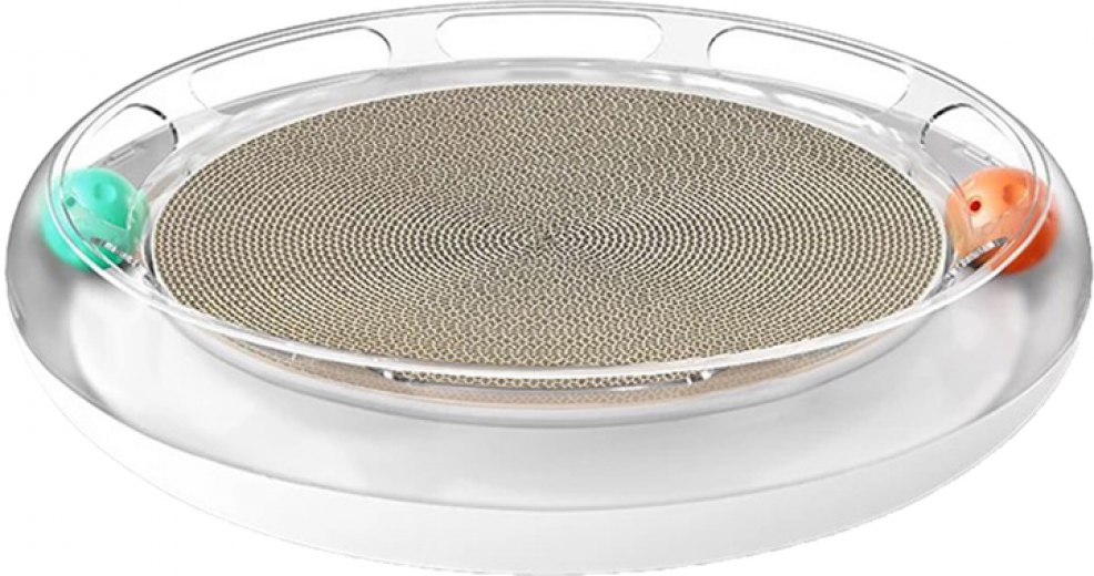 Игрушка Petkit Fun Cat Scratcher 4 in 1 Transparent (FUN4IN1) - фото - интернет-магазин электроники и бытовой техники TTT