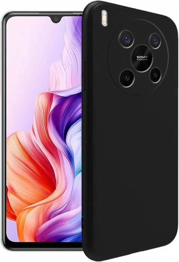 Силіконовий чохол BeCover для Nubia V70 Max (713564) Black - фото - інтернет-магазин електроніки та побутової техніки TTT