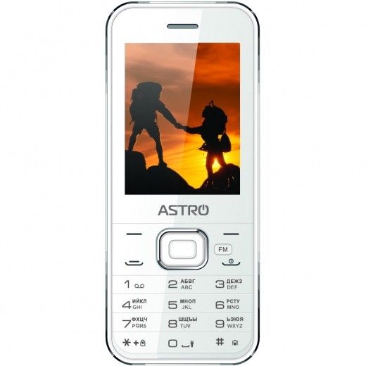 Мобильный телефон Astro A240 White - фото Мобильный телефон Astro A240 White - фото - интернет-магазин электроники и бытовой техники TTT