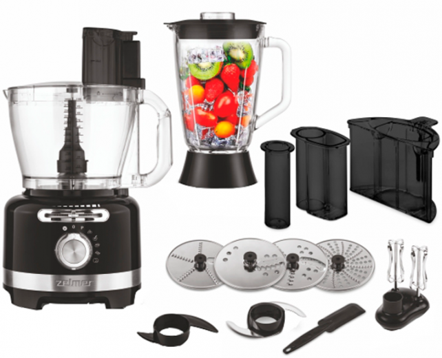 Кухонный комбайн Zelmer ZFP9000B - фото Кухонный комбайн Zelmer ZFP9000B - фото - интернет-магазин электроники и бытовой техники TTT