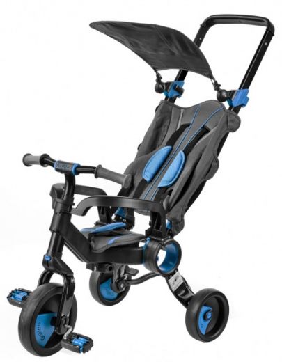 Велосипед дитячий Galileo Strollcycle GB-1002-B (9506000120935) Black/Blue - фото - інтернет-магазин електроніки та побутової техніки TTT