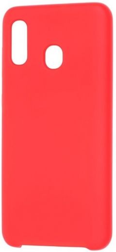 Накладка Silicon case Samsung A205/A20 Red - фото - интернет-магазин электроники и бытовой техники TTT