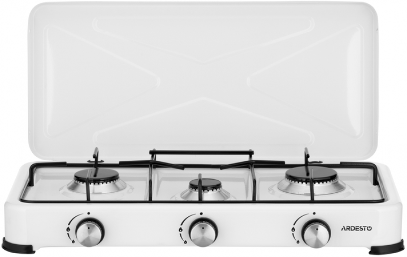 Настольная плита газовая Ardesto GTC-NS3013W - фото - интернет-магазин электроники и бытовой техники TTT
