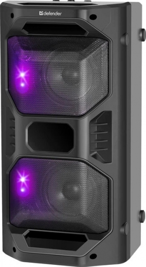 Портативна колонка Defender Rage Party speaker 50W Black - фото - интернет-магазин электроники и бытовой техники TTT