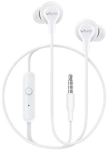 Наушники vivo Color Earphones HP2033 White - фото - интернет-магазин электроники и бытовой техники TTT