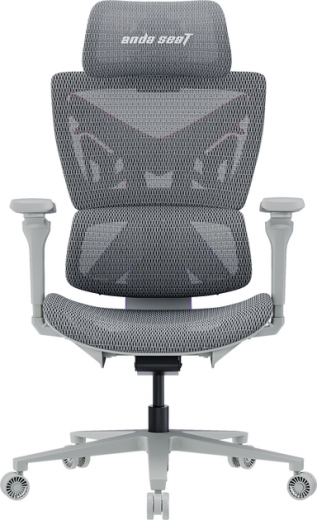 Крісло геймерське Anda Seat X-Air Pro Size XL Mesh (AD-WY-01-GGSP-G01) Gray Twilight  - фото Крісло геймерське Anda Seat X-Air Pro Size XL Mesh (AD-WY-01-GGSP-G01) Gray Twilight  - фото - інтернет-магазин електроніки та побутової техніки TTT