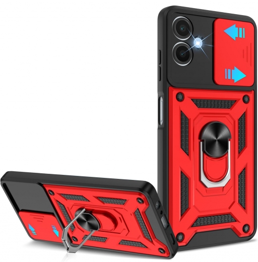 Панель BeCover Military для Samsung Galaxy A06 SM-A065 (713068) Red - фото - интернет-магазин электроники и бытовой техники TTT