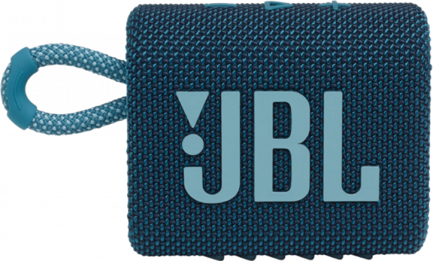 Портативна акустика JBL Go 3 (JBLGO3BLU) Blue  - фото Портативна акустика JBL Go 3 (JBLGO3BLU) Blue  - фото - інтернет-магазин електроніки та побутової техніки TTT