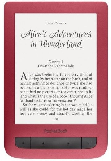 Електронна книга PocketBook 626 Touch Lux 3 Ruby Red (PB626(2)-R-CIS) - фото - інтернет-магазин електроніки та побутової техніки TTT