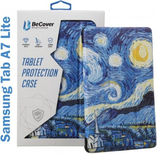 Чохол-книжка BeCover Smart Case для Samsung Galaxy Tab A7 Lite SM-T220 / SM-T225 (706461) Night  - фото Чохол-книжка BeCover Smart Case для Samsung Galaxy Tab A7 Lite SM-T220 / SM-T225 (706461) Night  - фото - інтернет-магазин електроніки та побутової техніки TTT