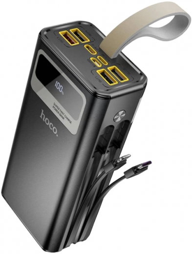 УМБ Hoco DB58 Plentiful 30000 mAh 22.5W Black - фото - интернет-магазин электроники и бытовой техники TTT